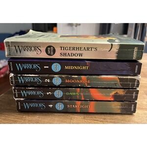 Warriors by Erin Hunter Mixed Series Lot of 5 Paperback - See Photos for Titles